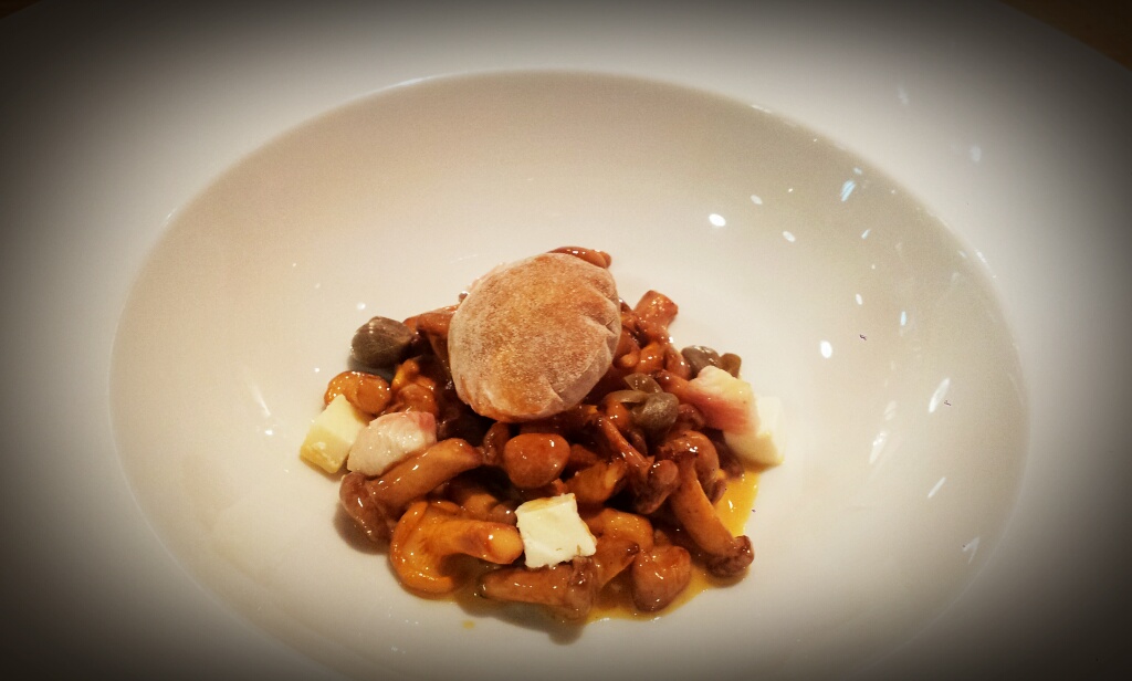 Ricard Camarena Rossinyols, jugo de pollo a l'ast y yema